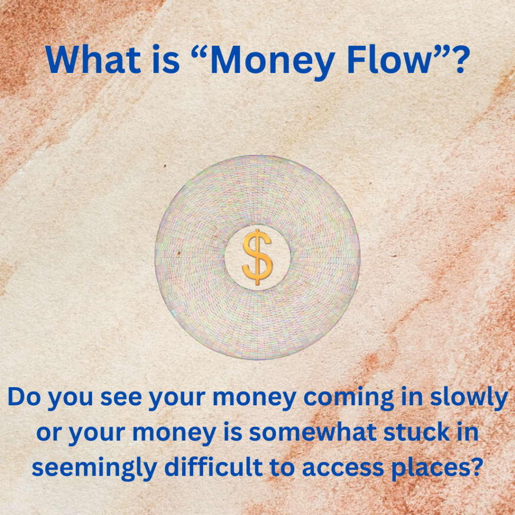 Do you see your money coming in slowly or your money is somewhat stuck in seemingly difficult to access places?